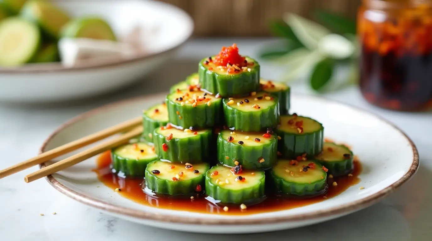 Din Tai Fung Cucumber Salad