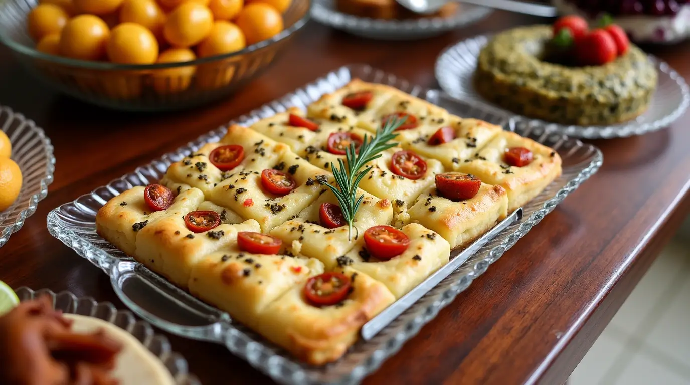 sourdough focaccia bread